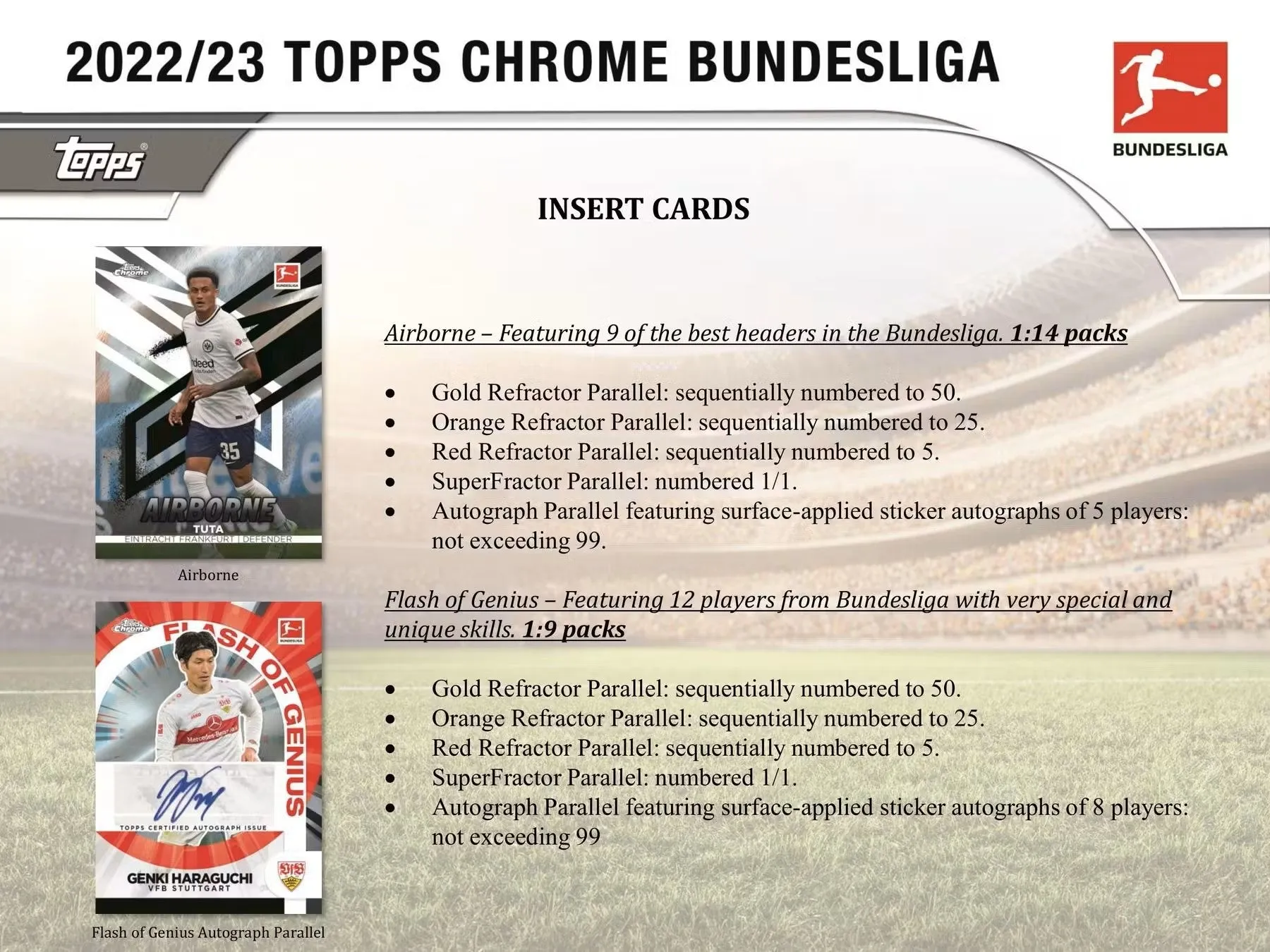 2022-23 Topps Chrome Bundesliga Soccer Hobby Box