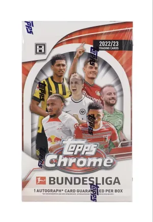 2022-23 Topps Chrome Bundesliga Soccer Hobby Box