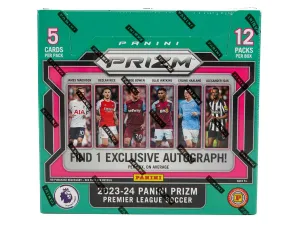 2023-24 Panini Prizm Premier League EPL Soccer International Hobby Box