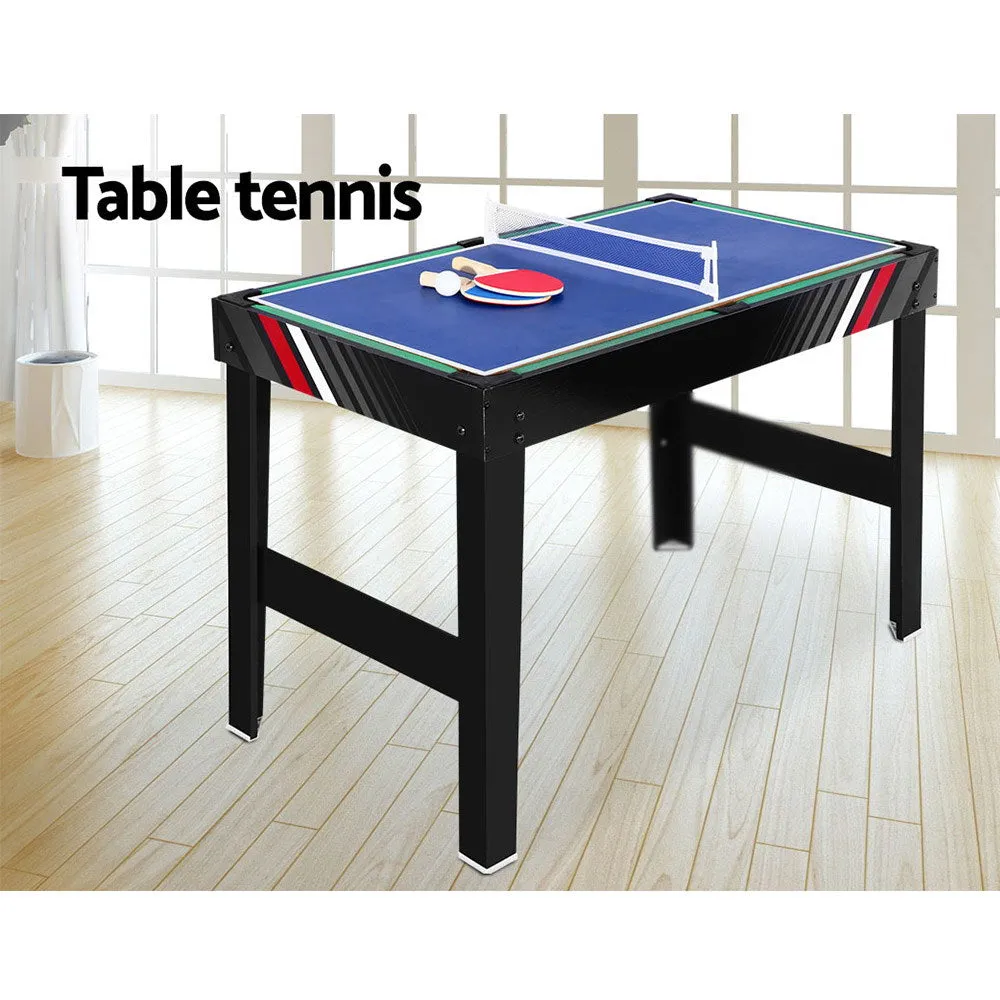 4-in-1 Multi-Game Soccer, Pool, Air Hockey, Table Tennis Table