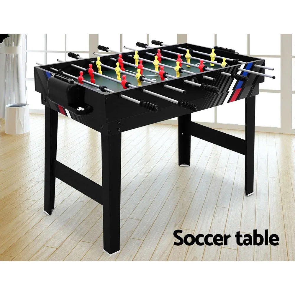 4-in-1 Multi-Game Soccer, Pool, Air Hockey, Table Tennis Table