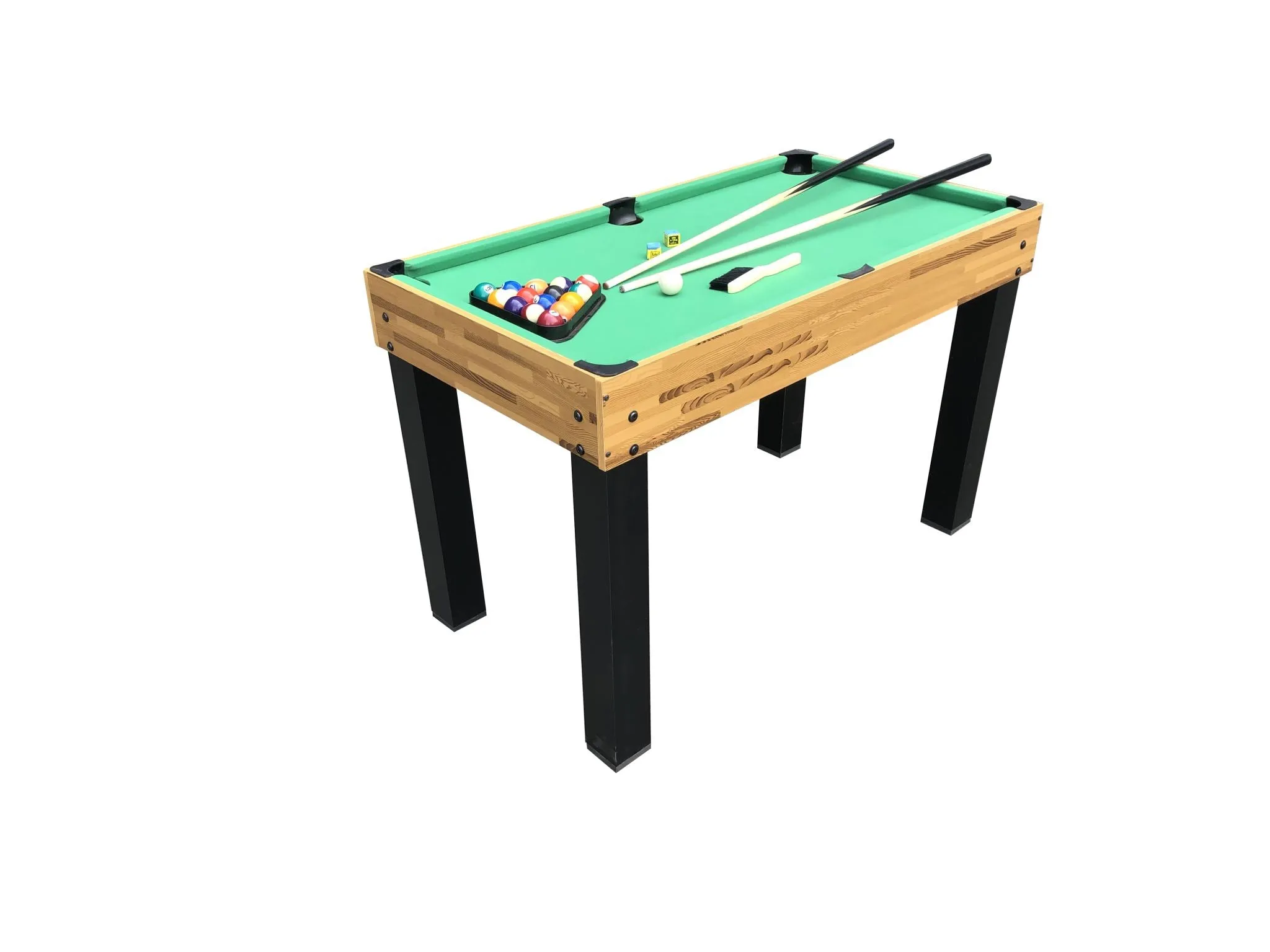 4ft 4-in-1 Soccer Table Tennis Ice Hockey Pool Game Football Foosball Kids Adult