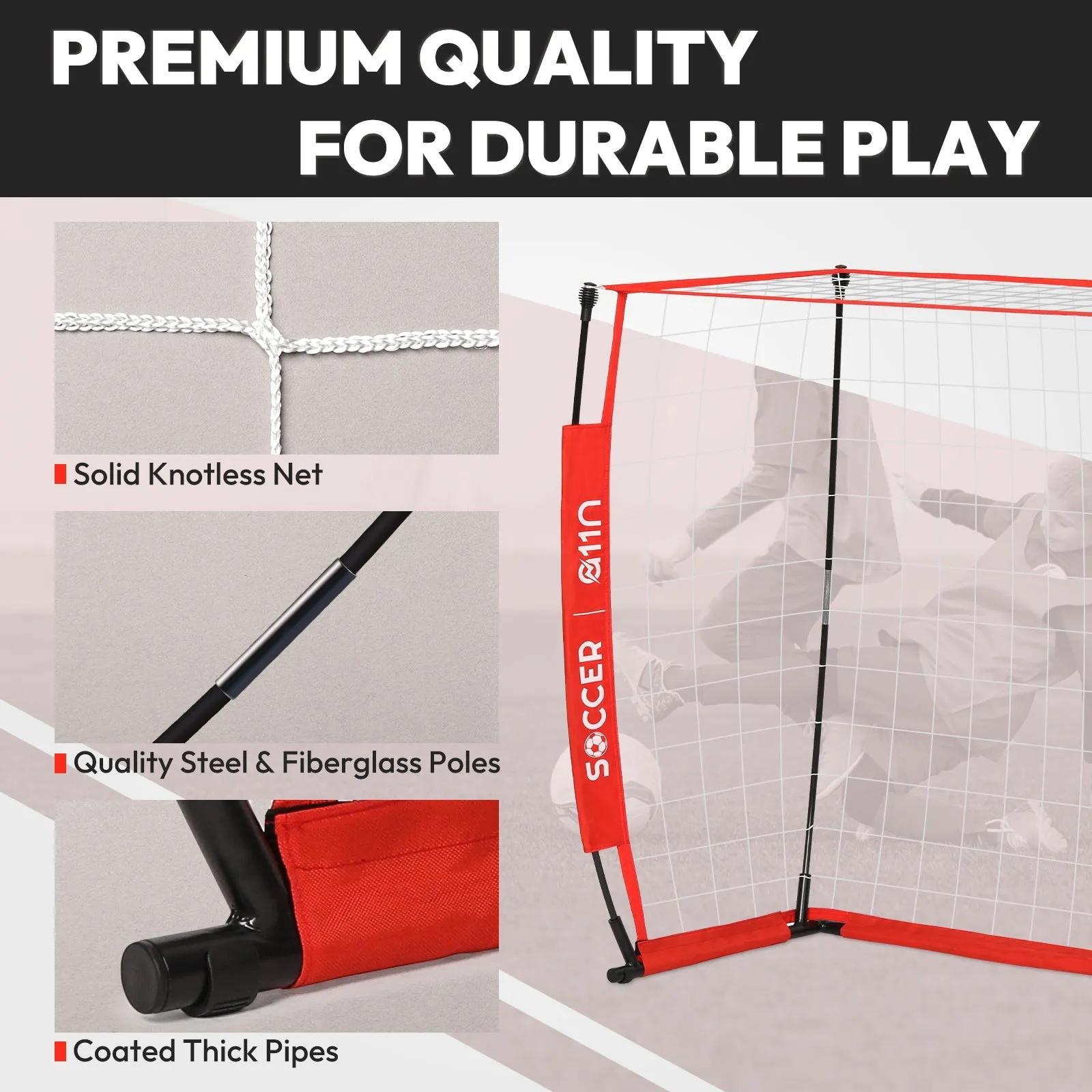 A11N 6x4ft Soccer Goal