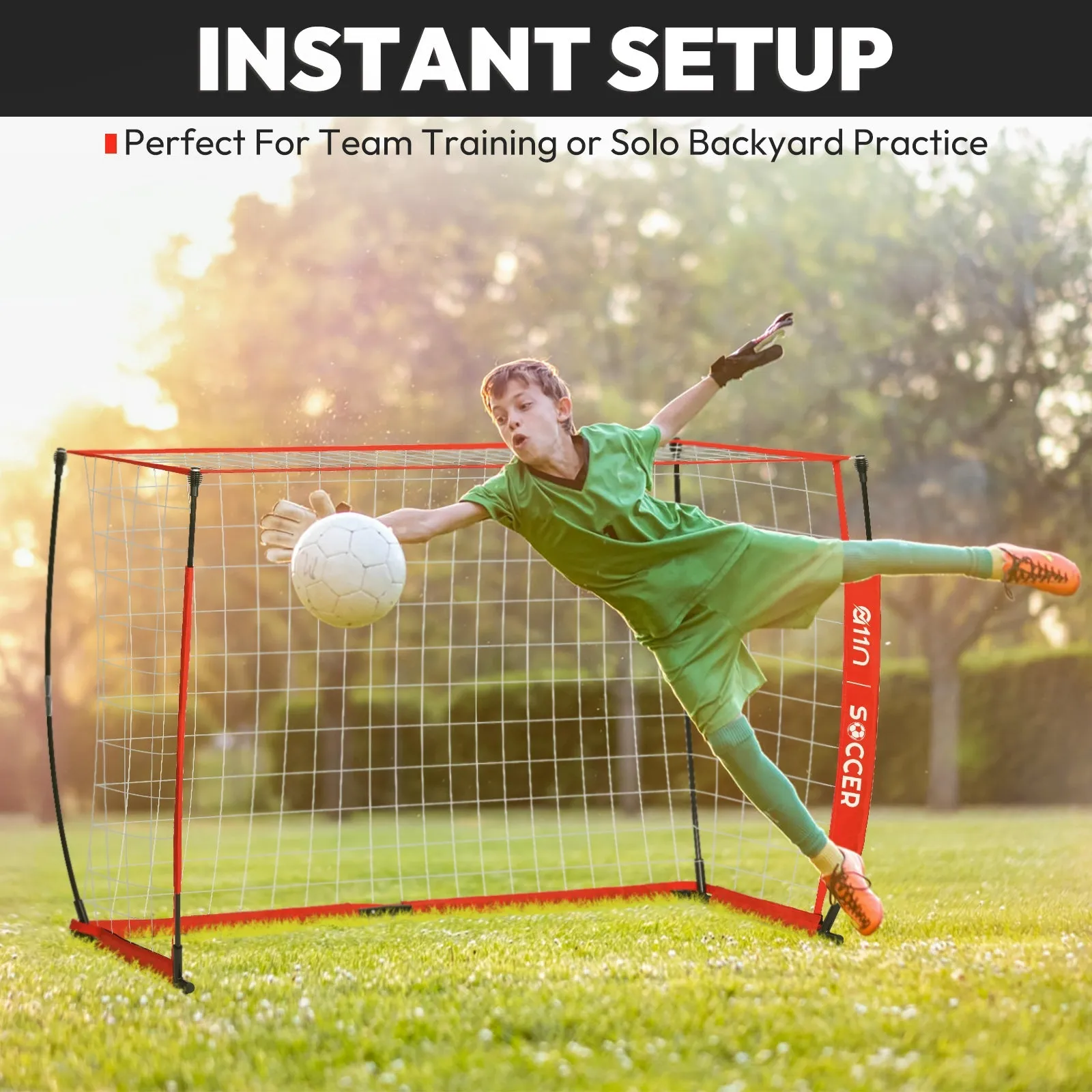 A11N 6x4ft Soccer Goal