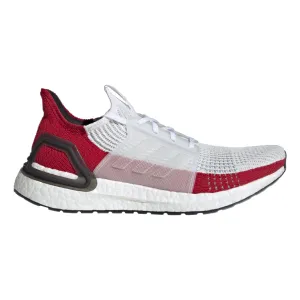 Adidas Men's Ultra Boost 19 Shoes - Cloud White / Scarlet Red