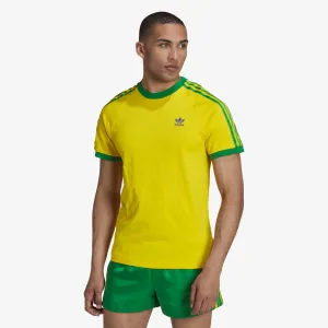 Adidas Originals | 3-STRIPES TEE  { YELLOW/GREEN