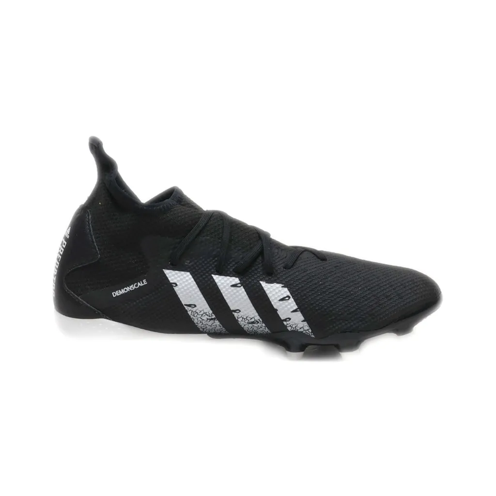 Adidas Predator Freak .3 Mg Sport Shoes Leather Black Colour For Men