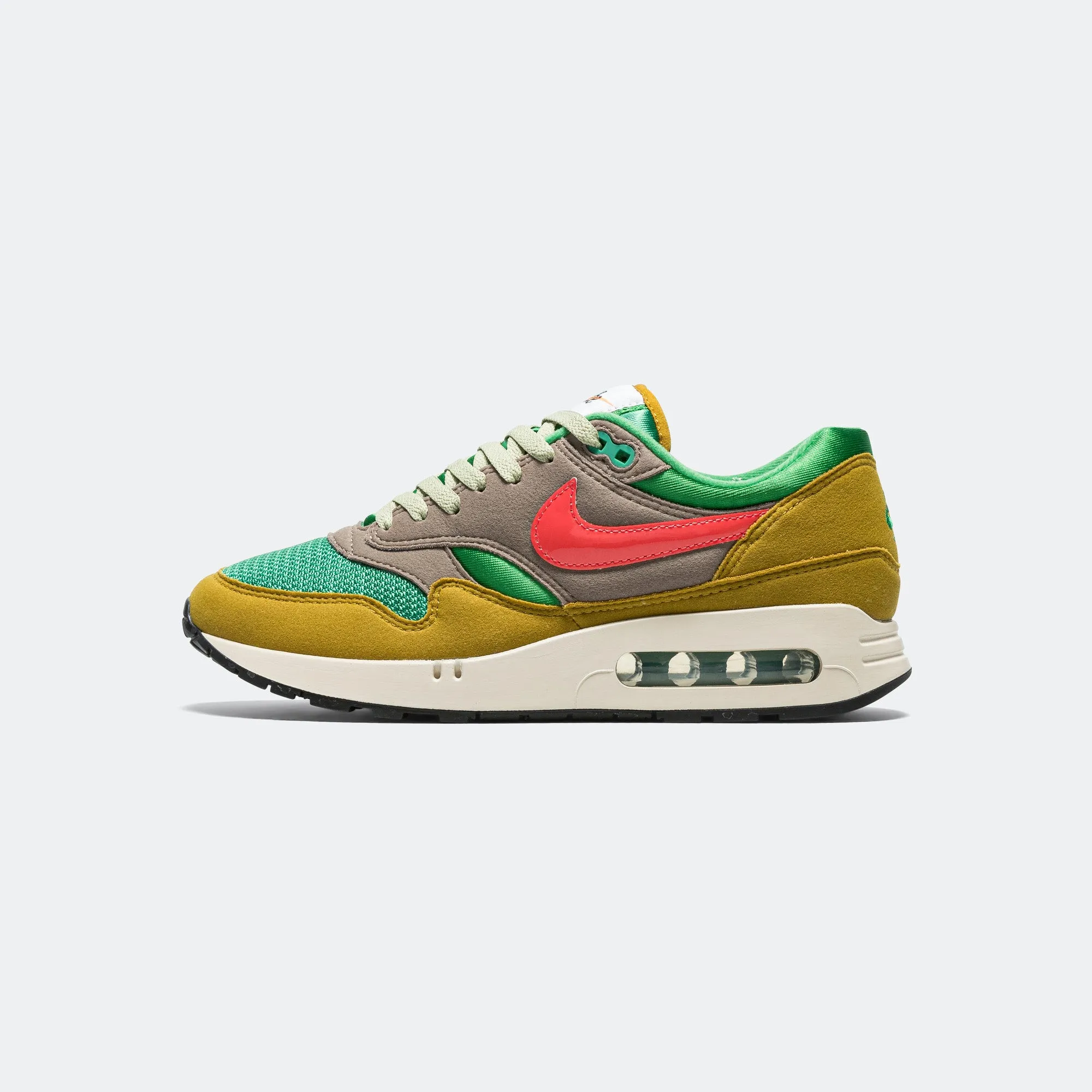 Air Max 1 '86 PRM 'Powerwall' - Classic Green/Ember Glow-Olive Grey