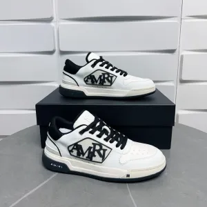 AMR Classic Low Black and White Sneakers-124