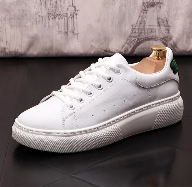 Antonios Parker Leather Sneakers