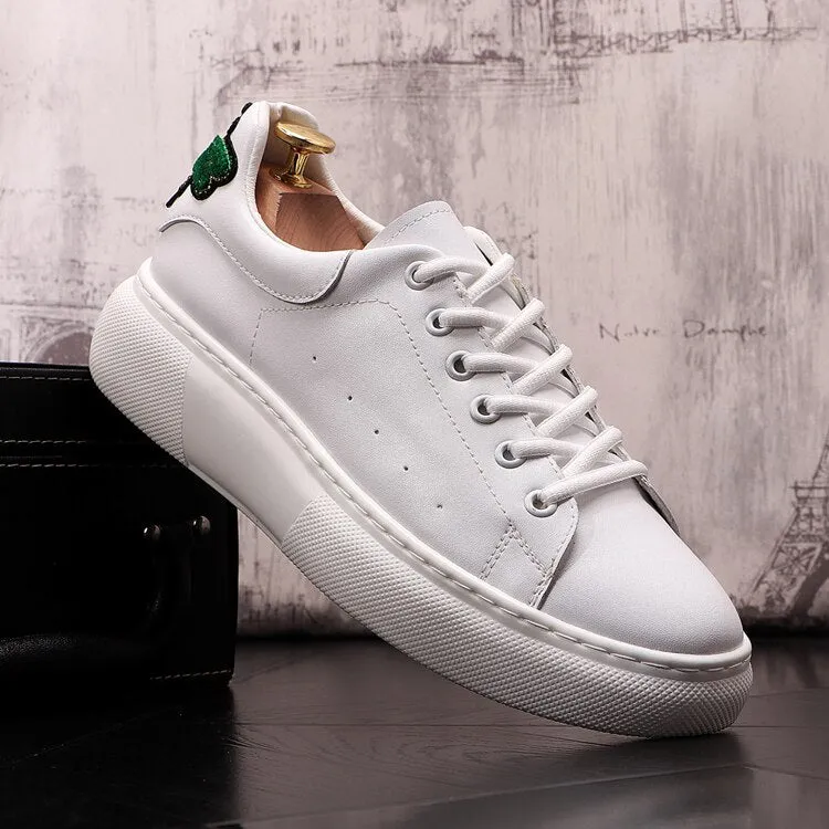 Antonios Parker Leather Sneakers