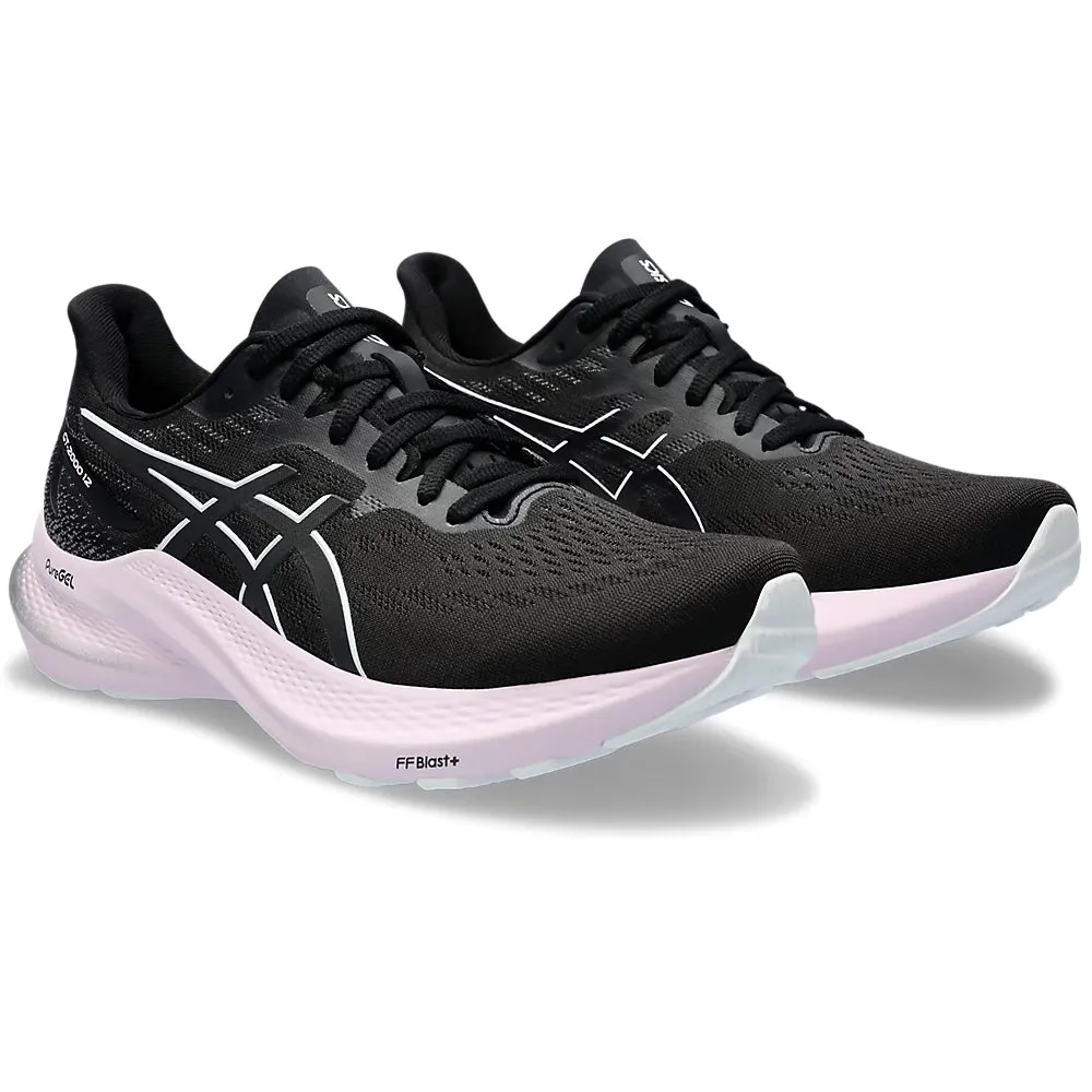 Asics Women's GT-2000 12 Running Shoes Black / White