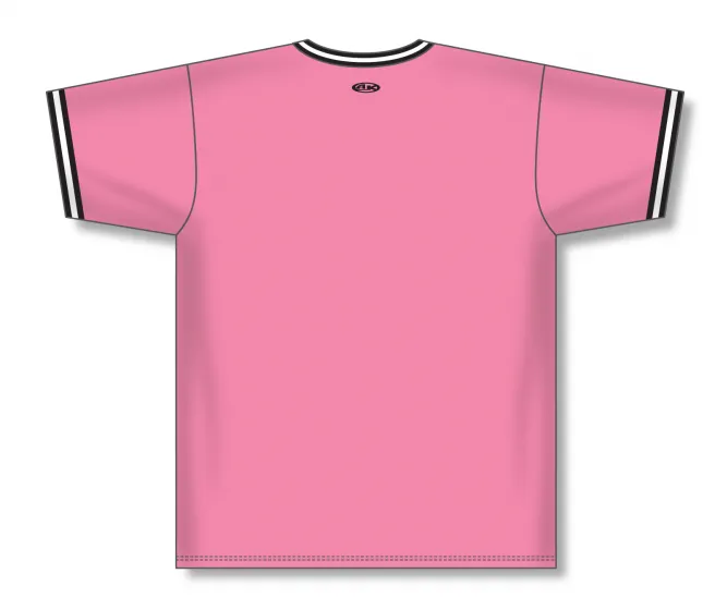 Athletic Knit (AK) S1333A-272 Adult Pink/Black/White Soccer Jersey