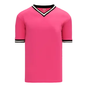 Athletic Knit (AK) S1333A-272 Adult Pink/Black/White Soccer Jersey