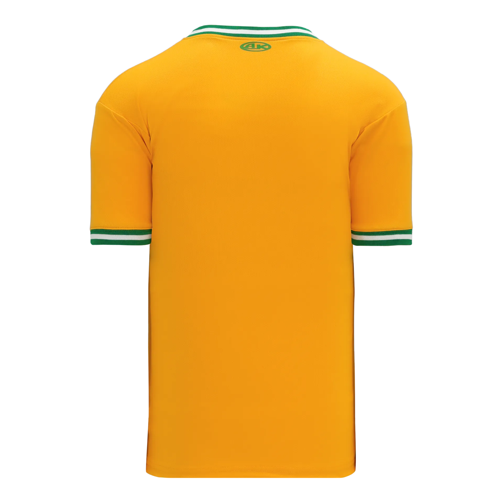 Athletic Knit (AK) S1333A-429 Adult Gold/Kelly Green/White Soccer Jersey