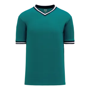 Athletic Knit (AK) S1333A-456 Adult Pacific Teal/Navy/White Soccer Jersey