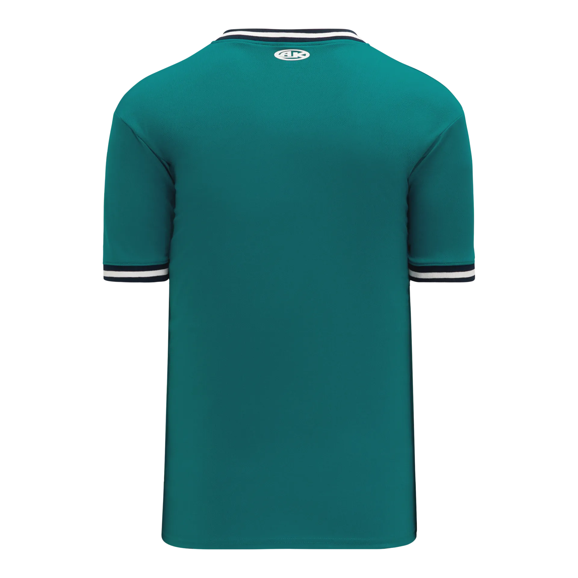 Athletic Knit (AK) S1333A-456 Adult Pacific Teal/Navy/White Soccer Jersey