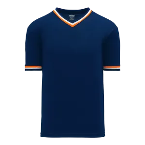 Athletic Knit (AK) S1333A-465 Adult Navy/Orange/White Soccer Jersey