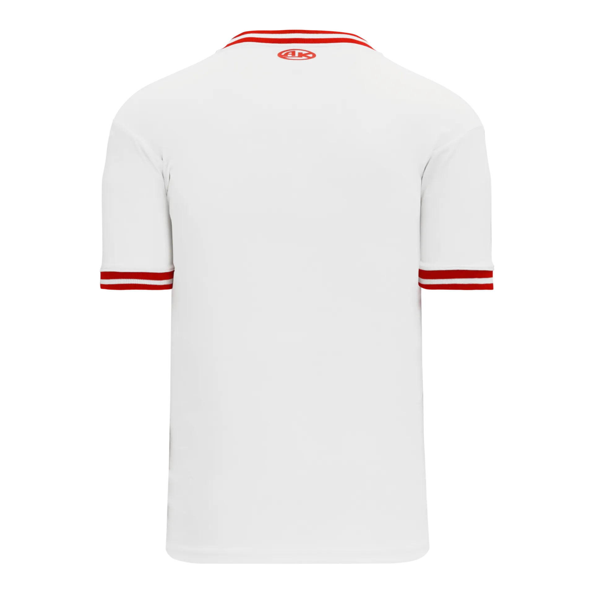 Athletic Knit (AK) S1333Y-209 Youth White/Red Soccer Jersey