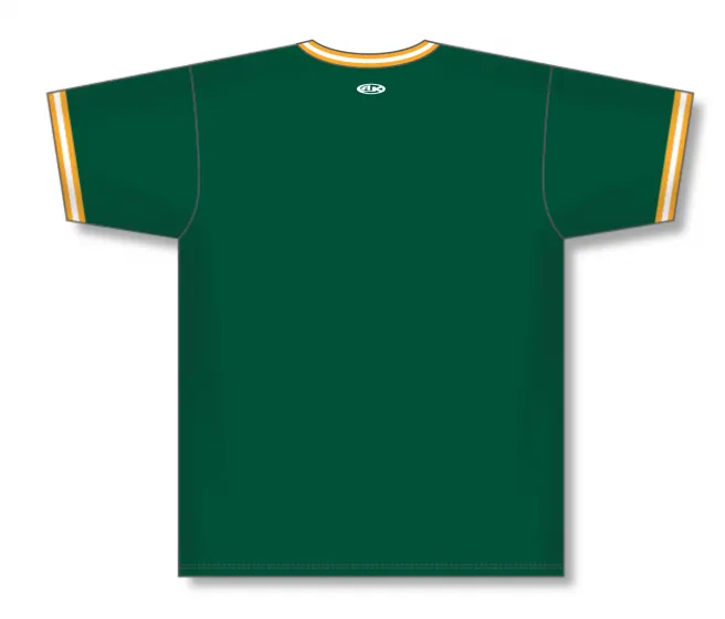 Athletic Knit (AK) S1333Y-439 Youth Dark Green/Gold/White Soccer Jersey