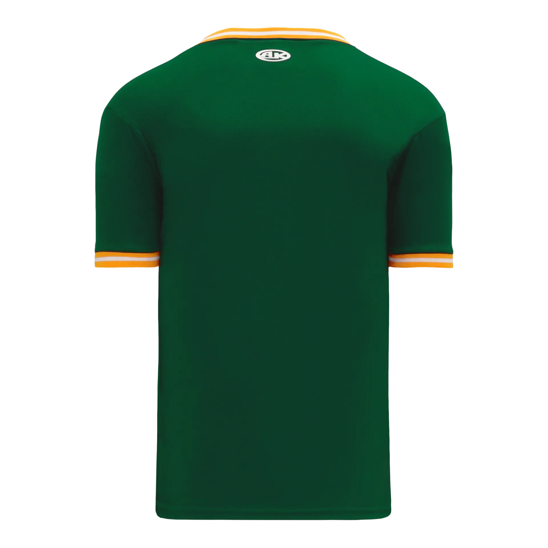 Athletic Knit (AK) S1333Y-439 Youth Dark Green/Gold/White Soccer Jersey