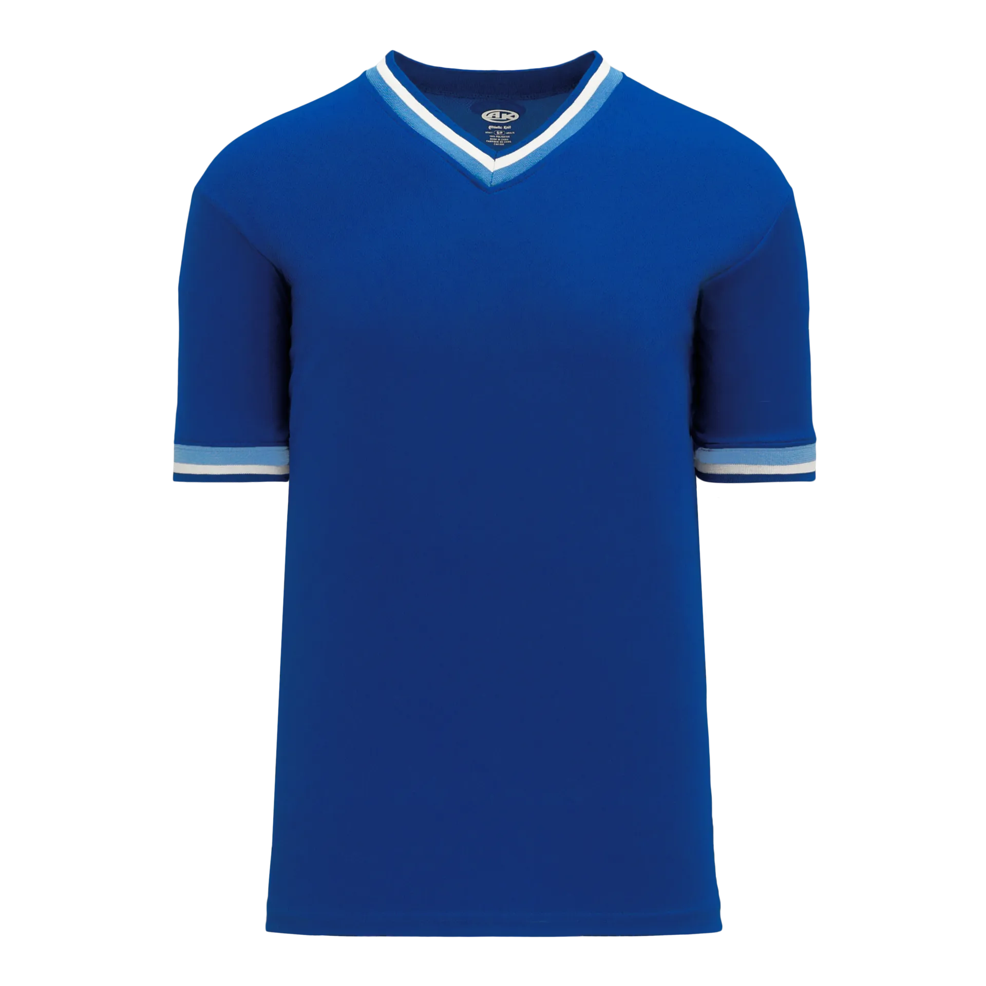 Athletic Knit (AK) S1333Y-445 Youth Royal Blue/Sky Blue/White Soccer Jersey