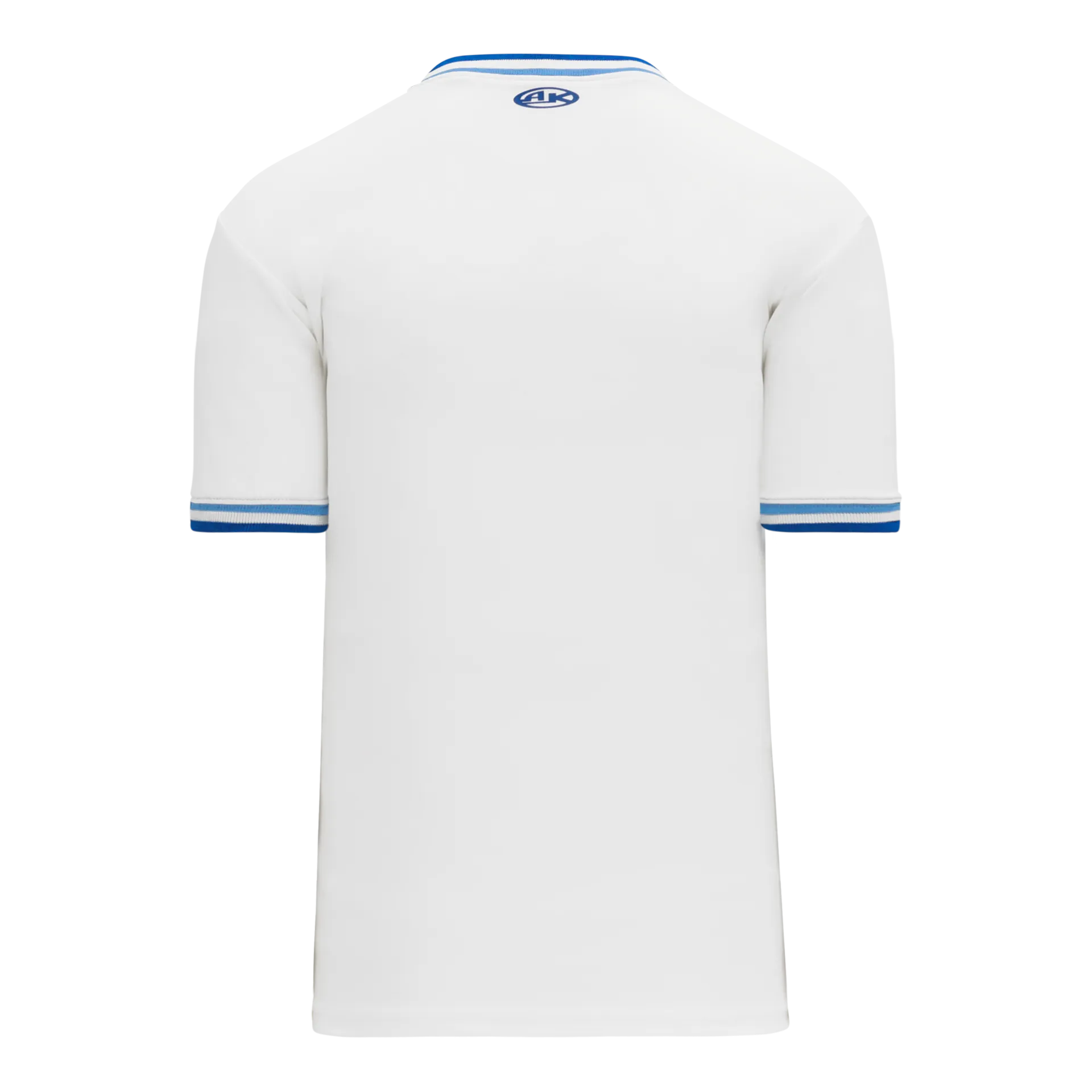 Athletic Knit (AK) S1333Y-462 Youth White/Sky Blue/Royal Blue Soccer Jersey