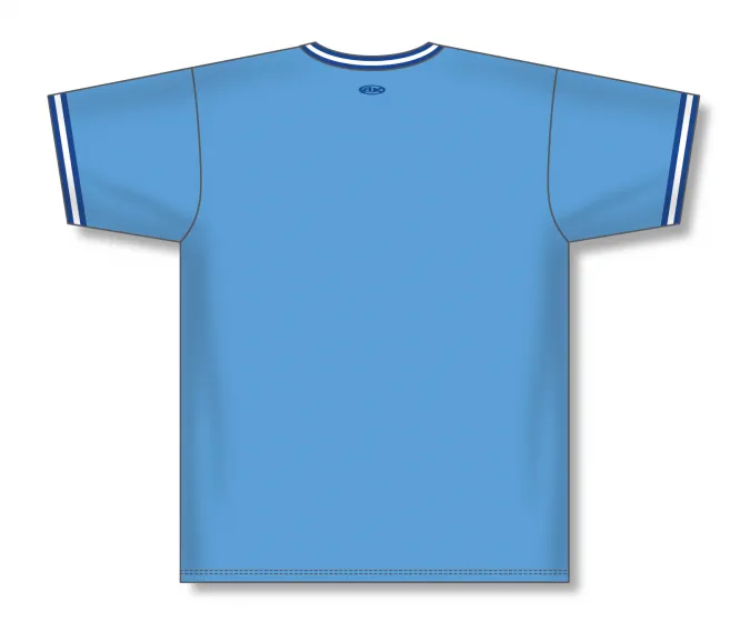 Athletic Knit (AK) S1333Y-476 Youth Sky Blue/Royal Blue/White Soccer Jersey