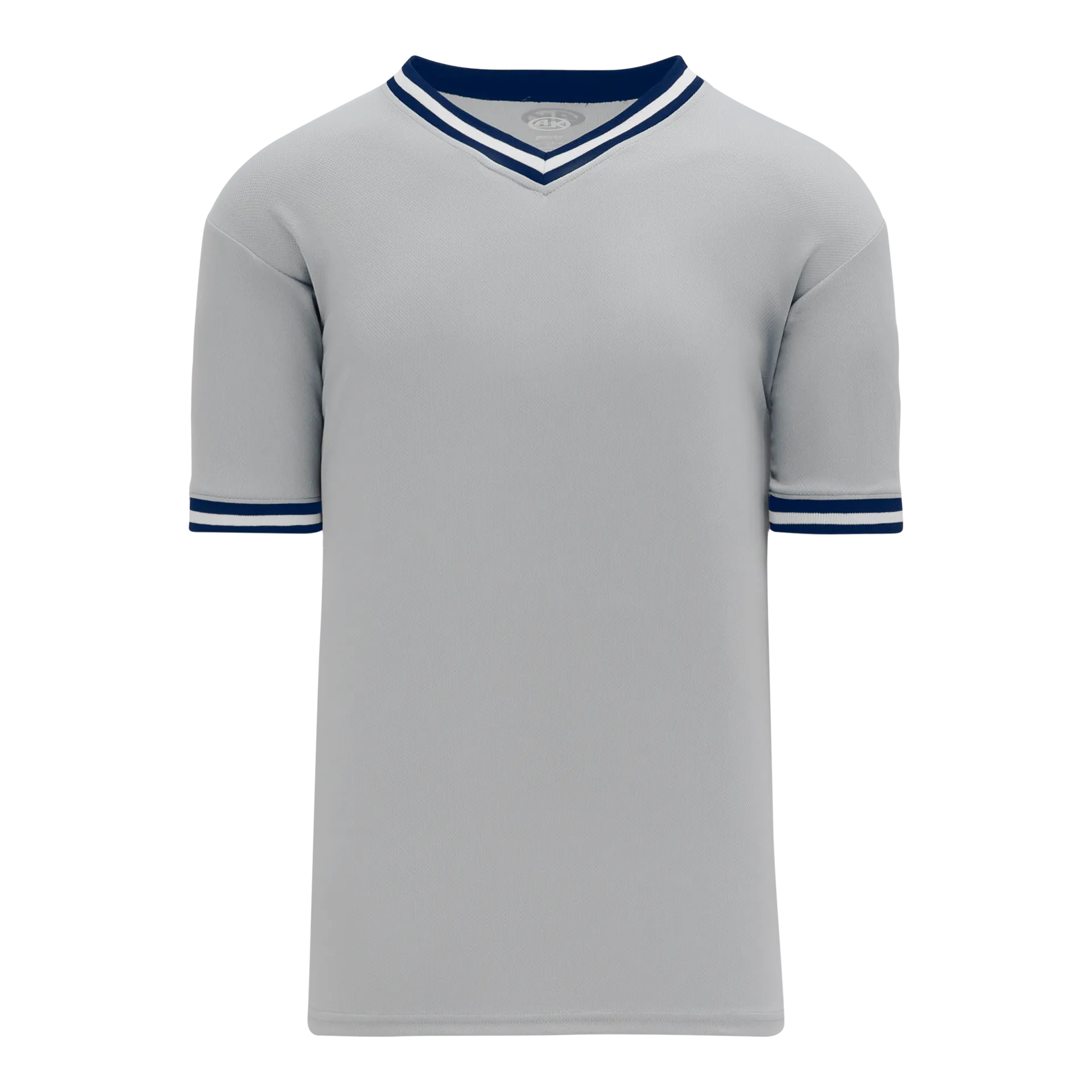 Athletic Knit (AK) S1333Y-548 Youth Grey/Navy/White Soccer Jersey