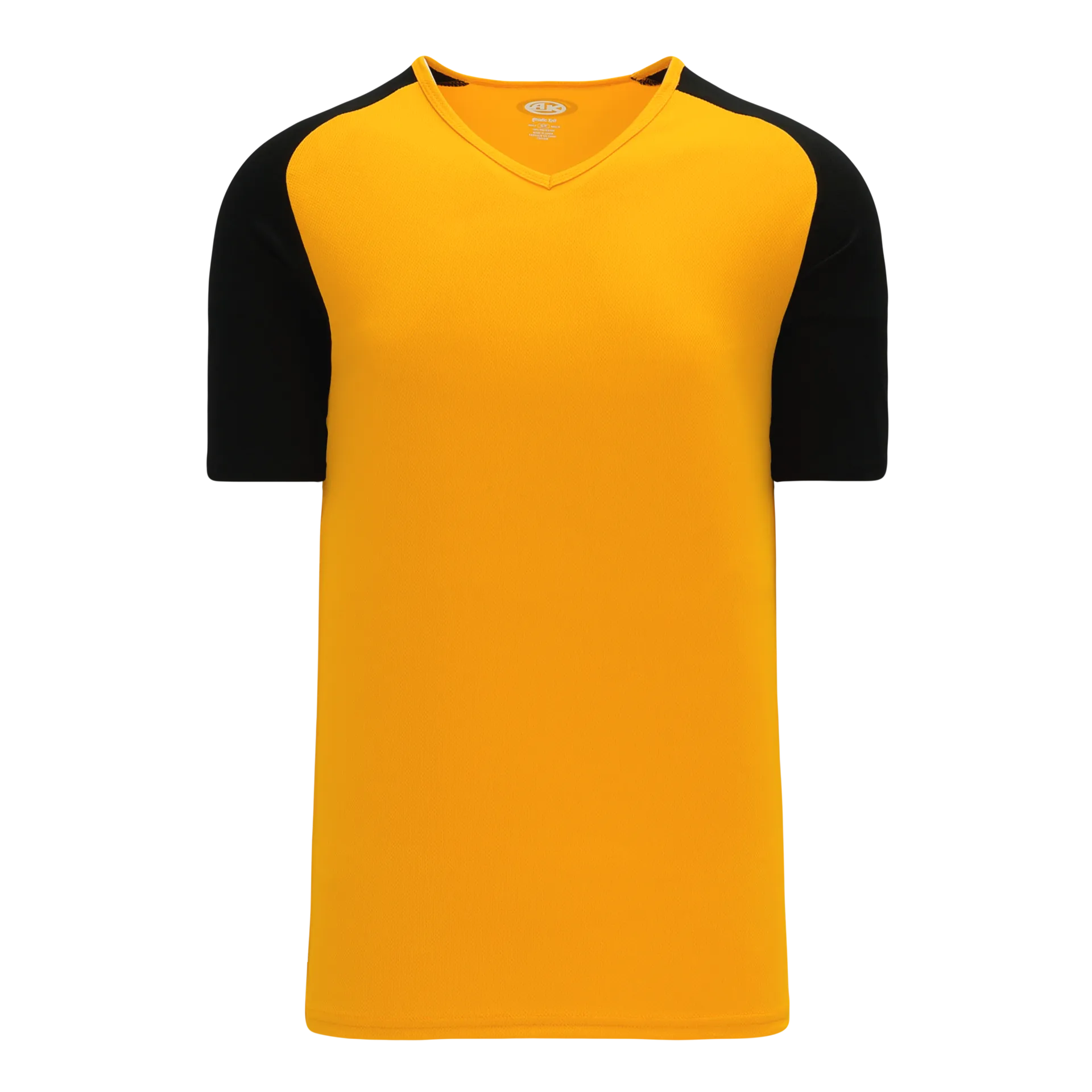 Athletic Knit (AK) S1375L-213 Ladies Gold/Black Soccer Jersey