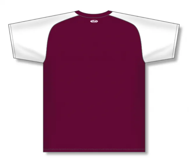 Athletic Knit (AK) S1375L-233 Ladies Maroon/White Soccer Jersey