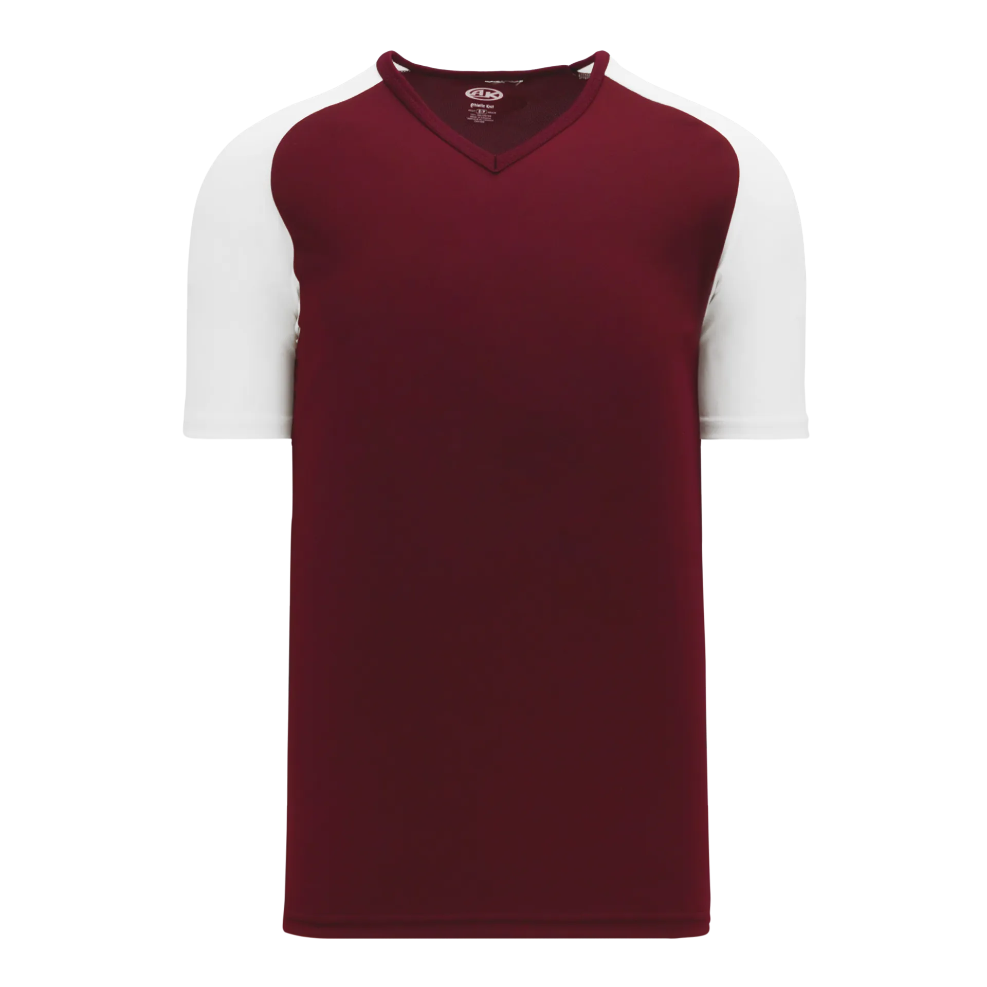 Athletic Knit (AK) S1375L-233 Ladies Maroon/White Soccer Jersey