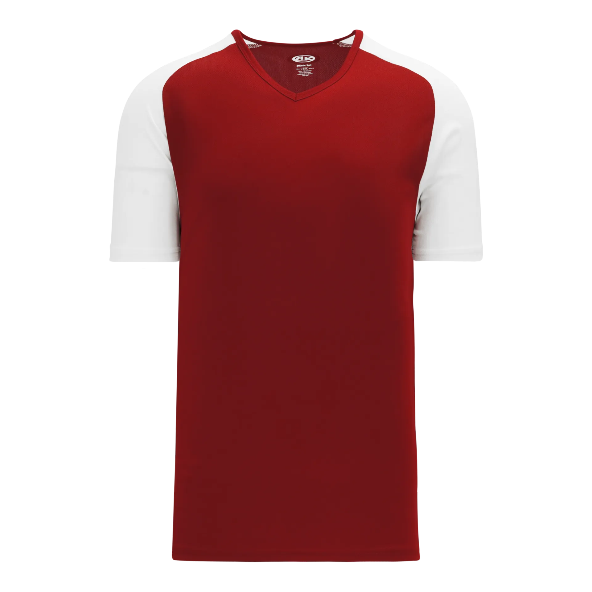 Athletic Knit (AK) S1375L-250 Ladies AV Red/White Soccer Jersey