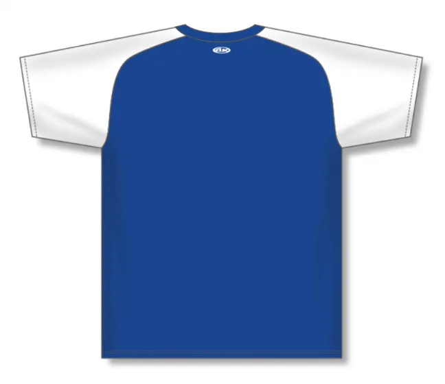 Athletic Knit (AK) S1375M-206 Mens Royal Blue/White Soccer Jersey