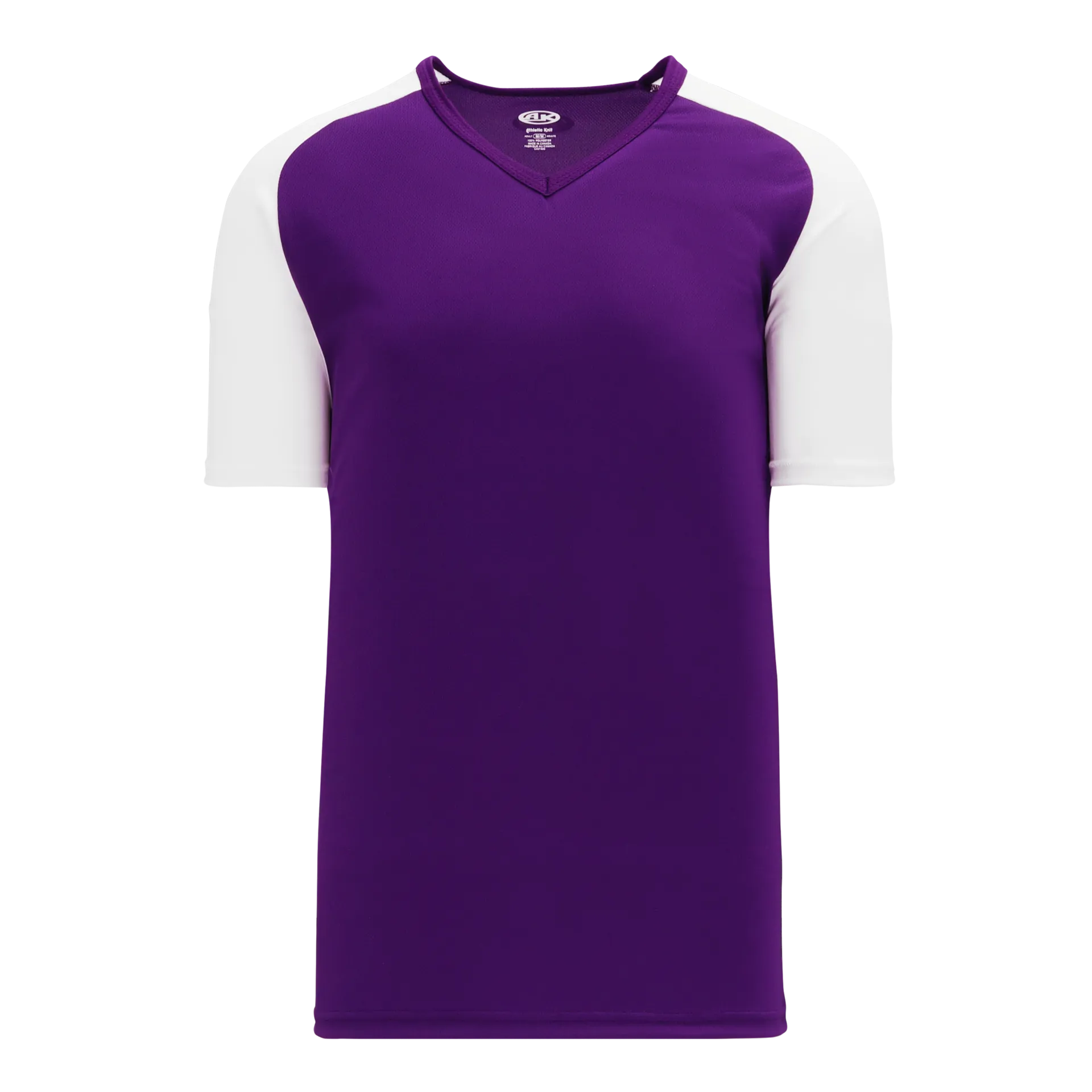 Athletic Knit (AK) S1375M-220 Mens Purple/White Soccer Jersey