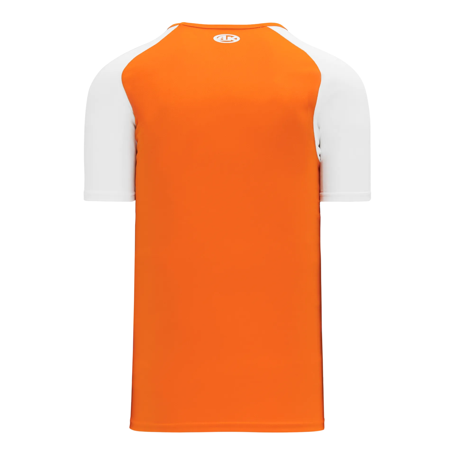 Athletic Knit (AK) S1375M-238 Mens Orange/White Soccer Jersey