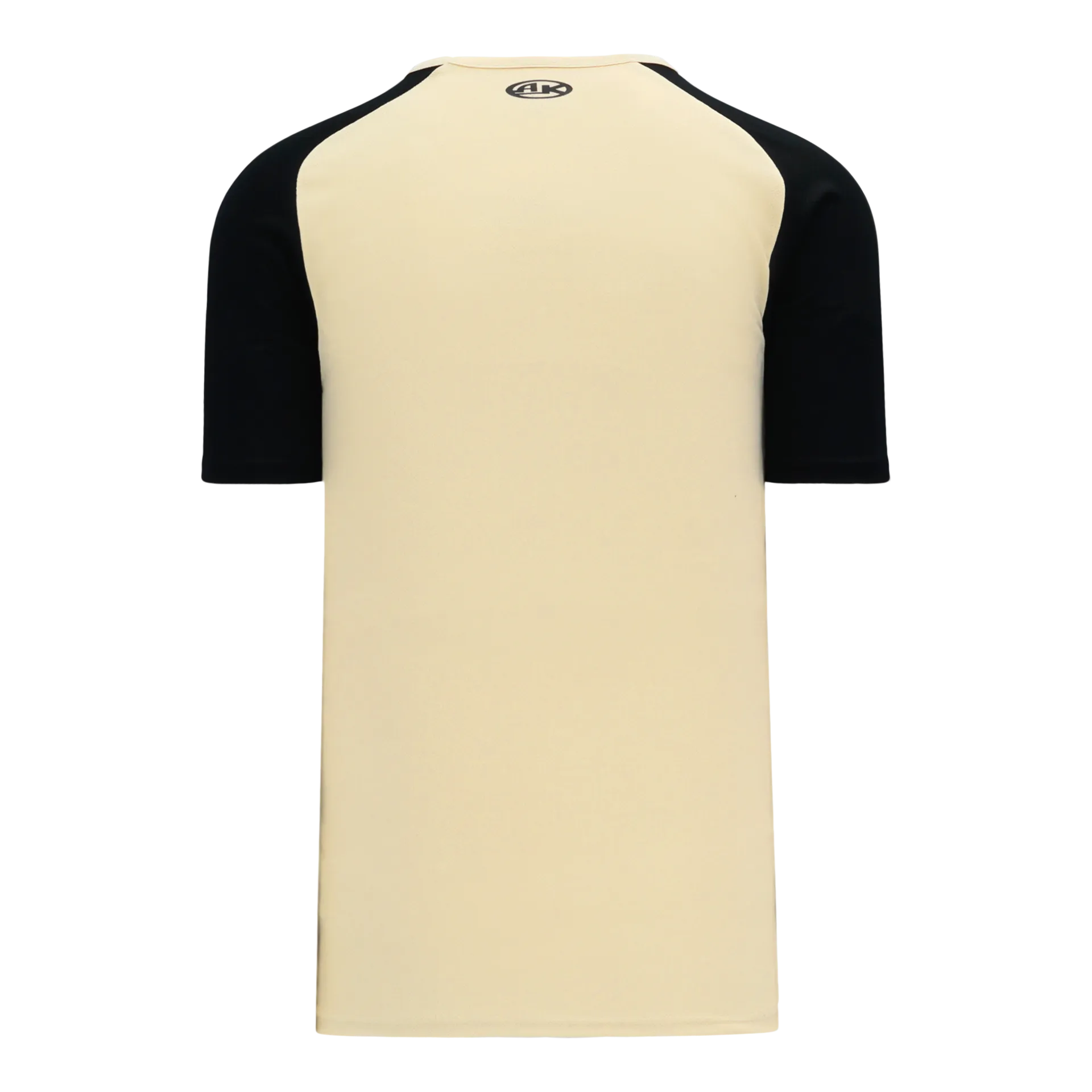 Athletic Knit (AK) S1375M-240 Mens Sand/Black Soccer Jersey