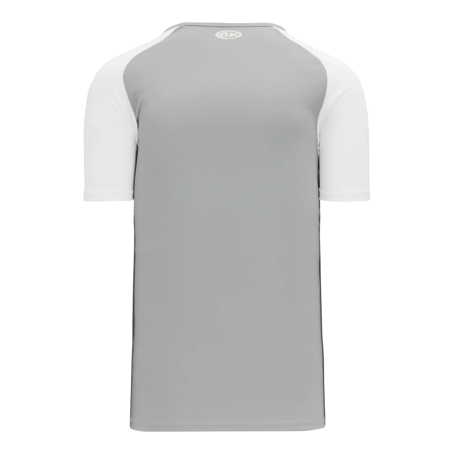 Athletic Knit (AK) S1375M-245 Mens Grey/White Soccer Jersey