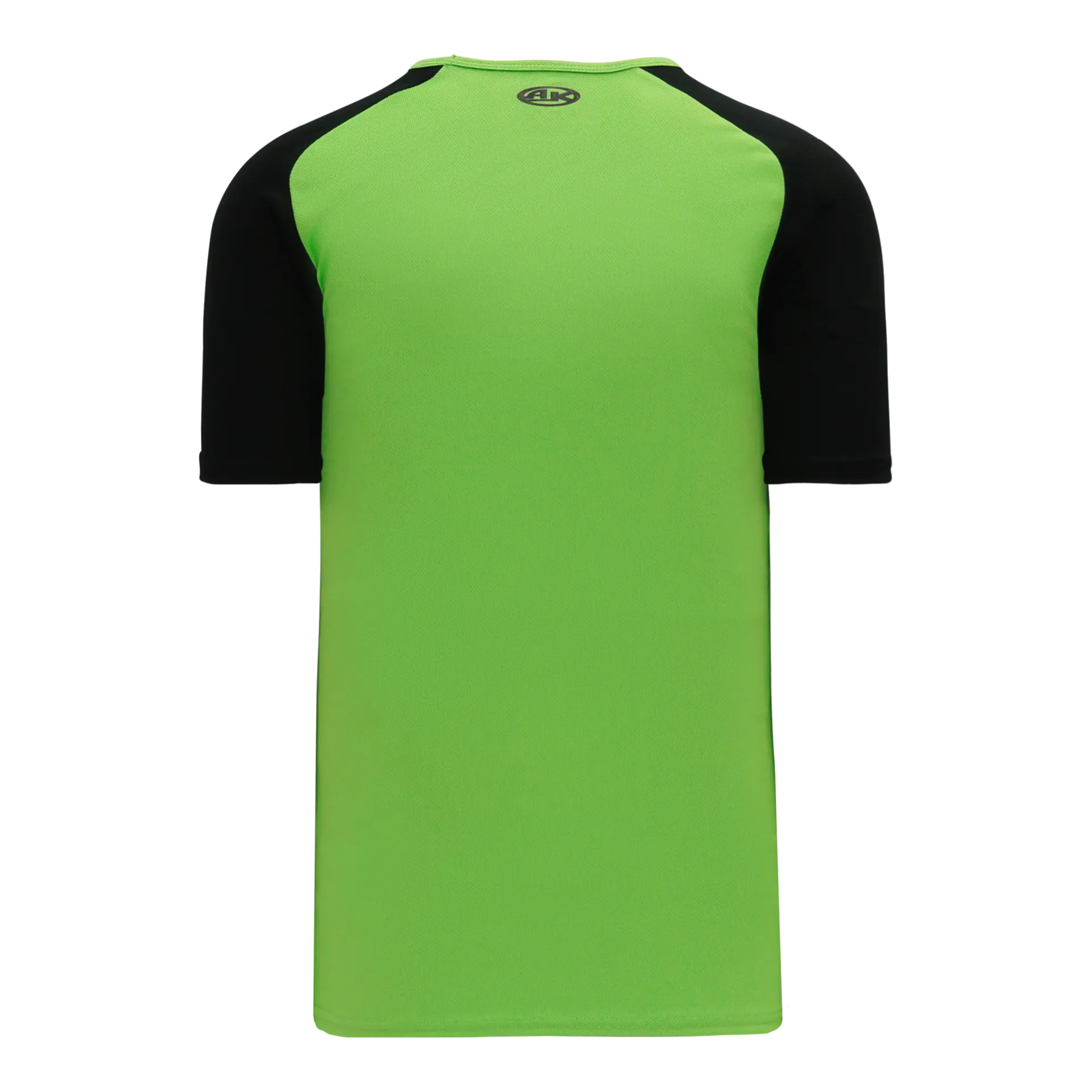 Athletic Knit (AK) S1375M-269 Mens Lime Green/Black Soccer Jersey