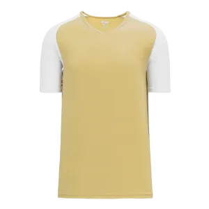 Athletic Knit (AK) S1375M-280 Mens Vegas Gold/White Soccer Jersey