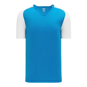 Athletic Knit (AK) S1375M-289 Mens Pro Blue/White Soccer Jersey