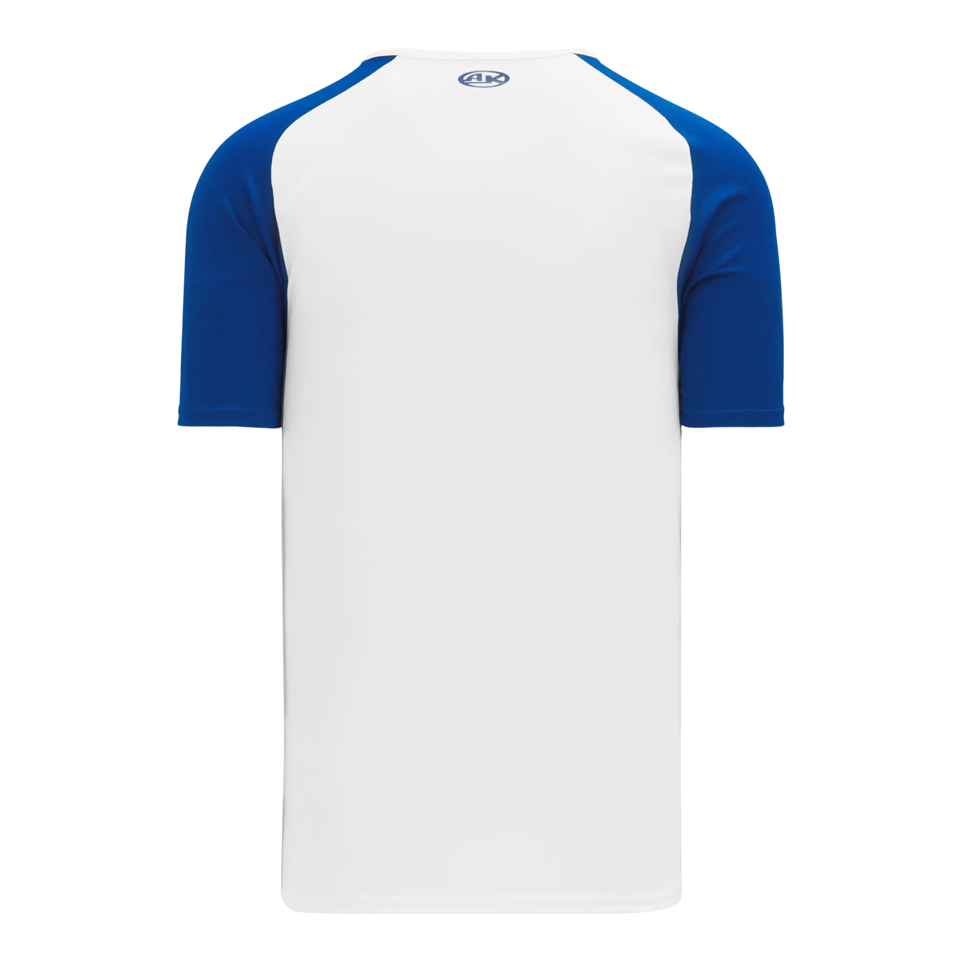 Athletic Knit (AK) S1375Y-207 Youth White/Royal Blue Soccer Jersey