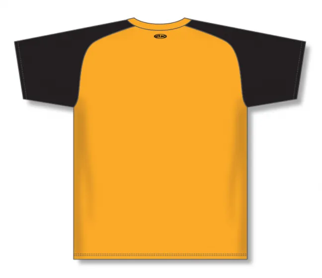 Athletic Knit (AK) S1375Y-213 Youth Gold/Black Soccer Jersey