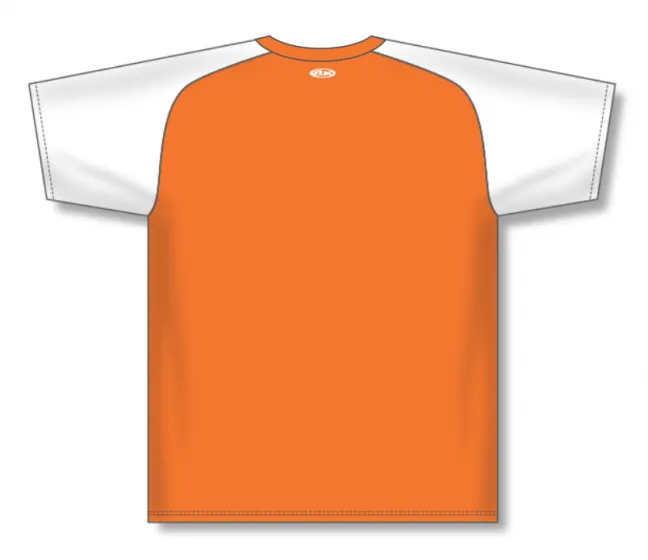 Athletic Knit (AK) S1375Y-238 Youth Orange/White Soccer Jersey