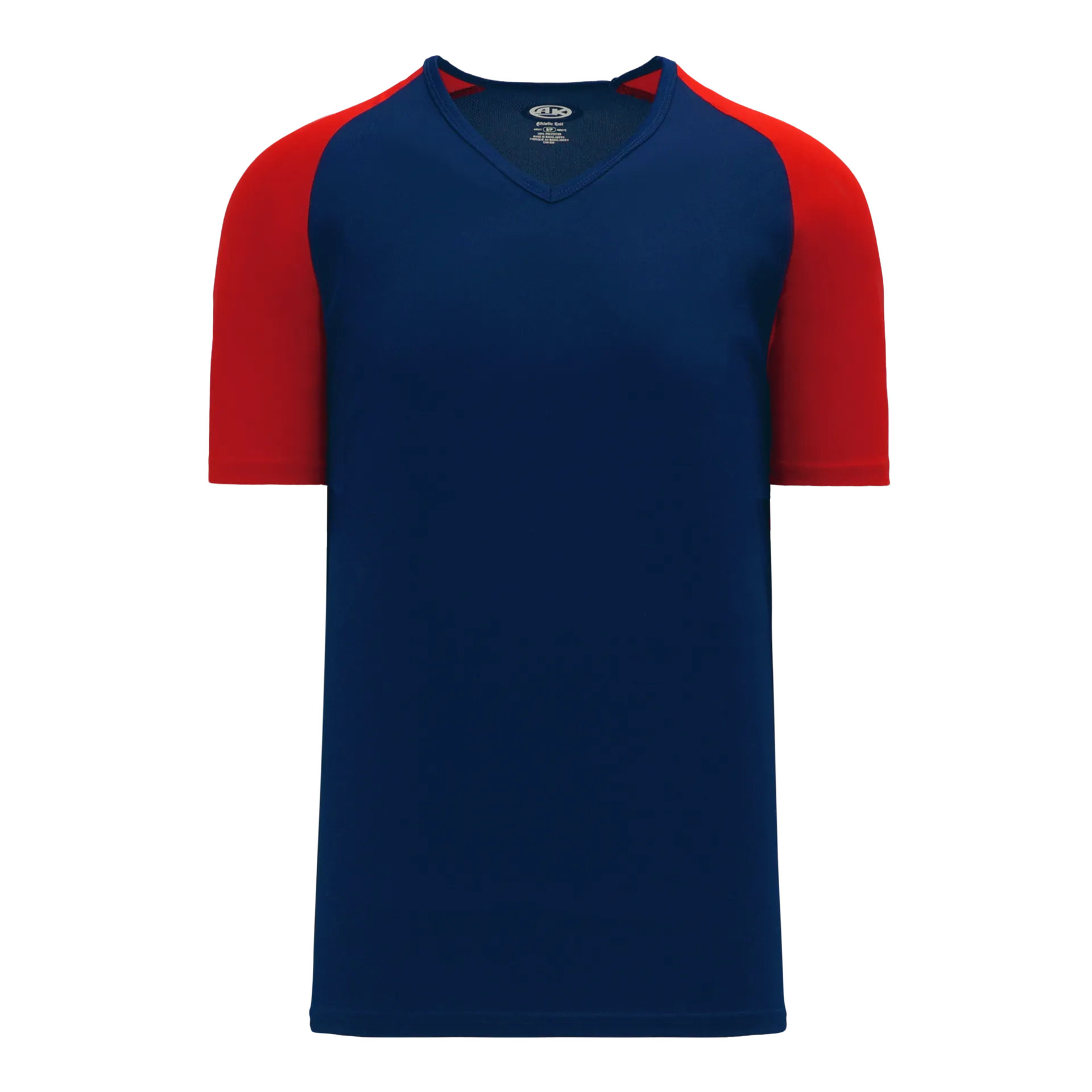 Athletic Knit (AK) S1375Y-285 Youth Navy/Red Soccer Jersey