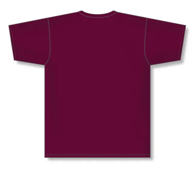 Athletic Knit (AK) S1800M-009 Mens Maroon Soccer Jersey