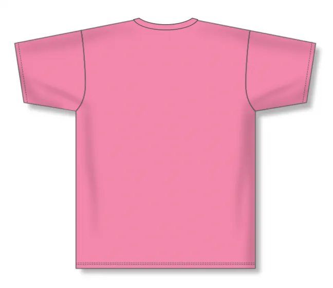 Athletic Knit (AK) S1800Y-014 Youth Pink Soccer Jersey