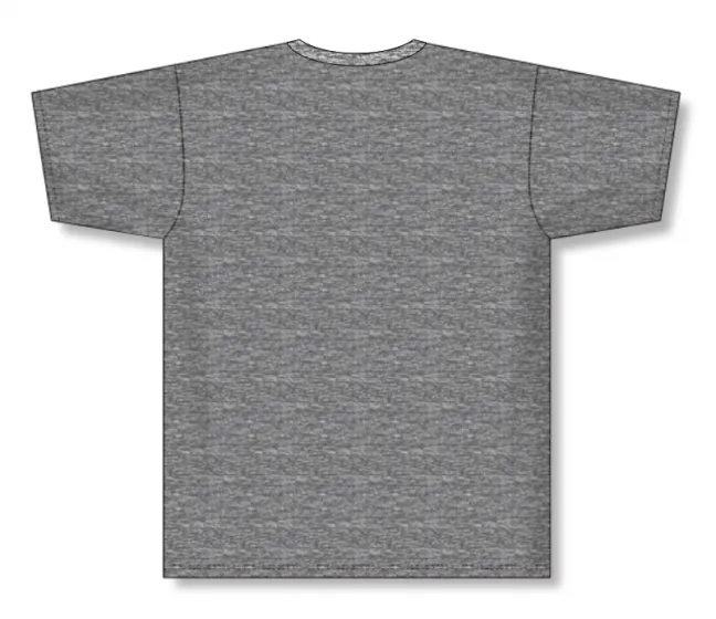 Athletic Knit (AK) S1800Y-021 Youth Heather Charcoal Grey Soccer Jersey