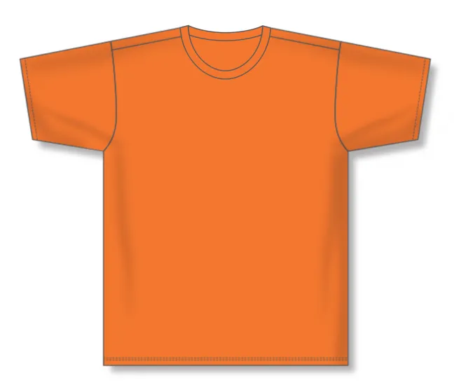 Athletic Knit (AK) S1800Y-064 Youth Orange Soccer Jersey