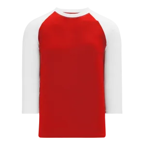 Athletic Knit (AK) S1846A-208 Adult Red/White Soccer Jersey